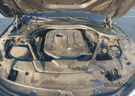 2017 BMW 740I I from USA, damaged, VIN WBA7E2C56HG739442